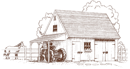 24' x 24' Country Barn