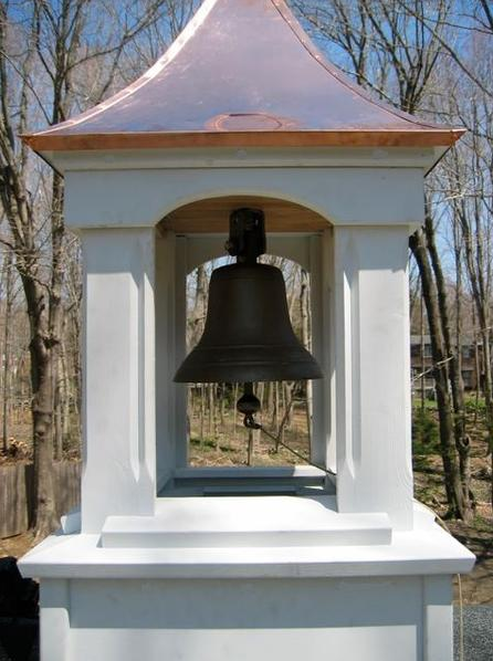 small copper roof cupola