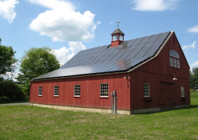 24' x 48' One & A Half Story Barn with 12' x 48' Enclosed Lean-to