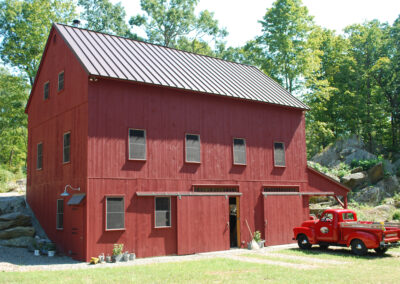 26' x 42' One & A Half Story Barn with 12' x 24' Open Lean-to